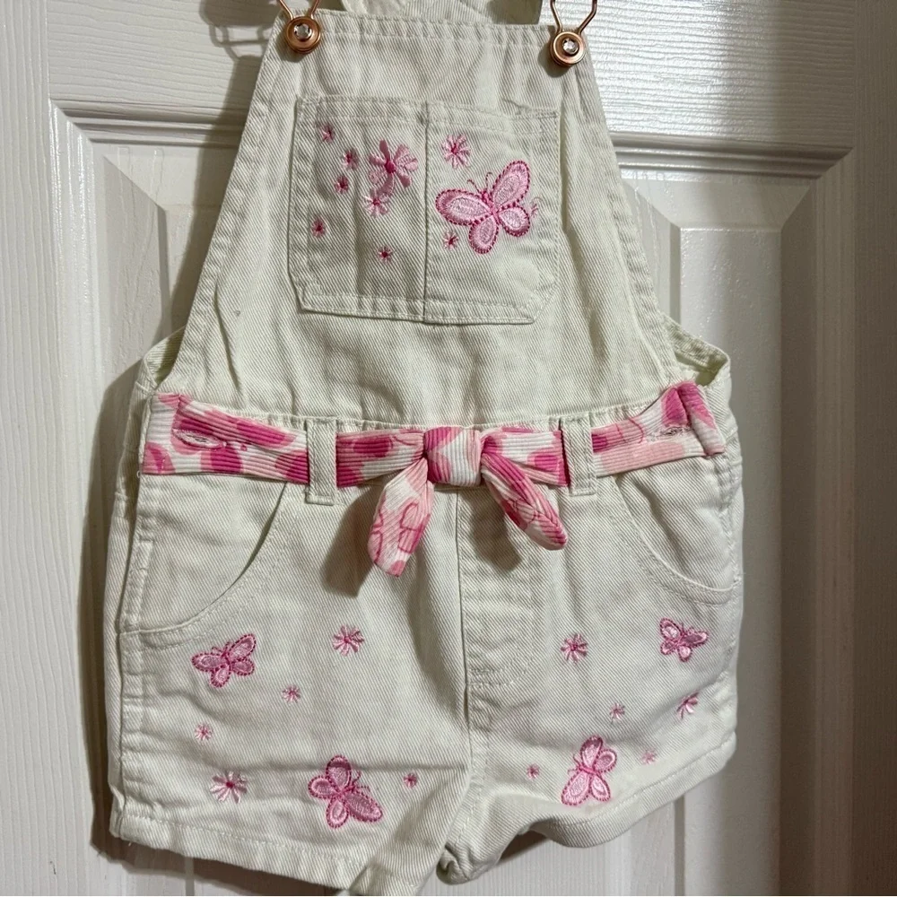 Nannette Butterfly Shortalls